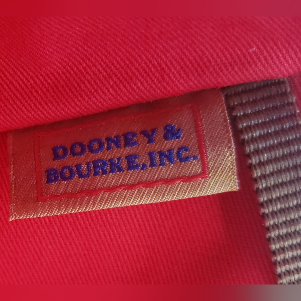Y2K EUC Dooney & Bourke Leather All Weather Handbag Tote Crossbody!!!! - Picture 5 of 16